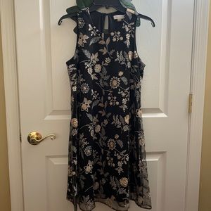 Calvin Klein floral mini dress
